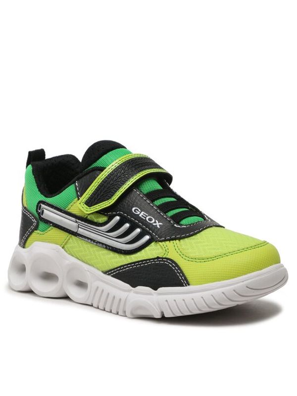 Geox Geox Сникърси J Wroom B. A J35GAA 014BU C3707 D Зелен