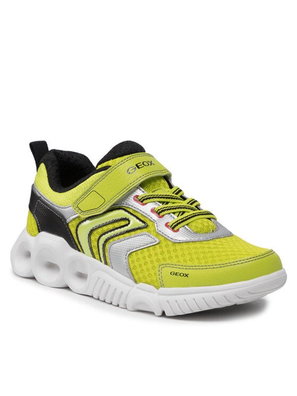 Geox Geox Сникърси J Wroom B. B J25GAB 014BU C3707 D Зелен