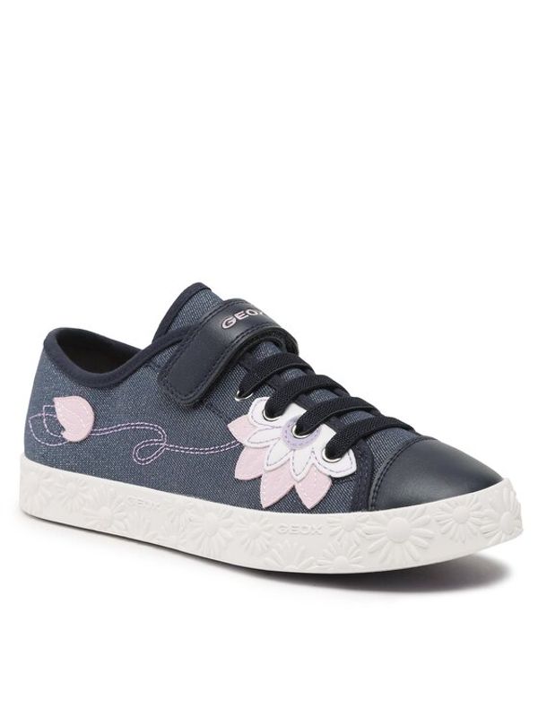 Geox Geox Сникърси Jr Ciak Girl J3504A00954C4002 D Син