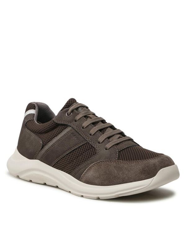 Geox Geox Сникърси U Damiano U35ANA014EKC1018 Бял