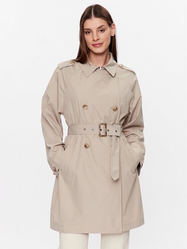 Geox Geox Тренч Soleil W3522N-T2611 F5241 Кафяв Regular Fit