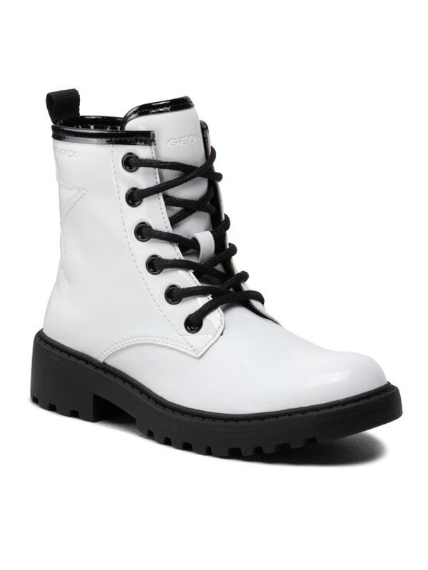 Geox Geox Туристически oбувки J Casey G. G J9420G 000HH C0404 S Бял