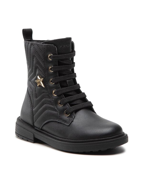 Geox Geox Туристически oбувки J Eclair G. N J269QN 000BC C9999 M Черен