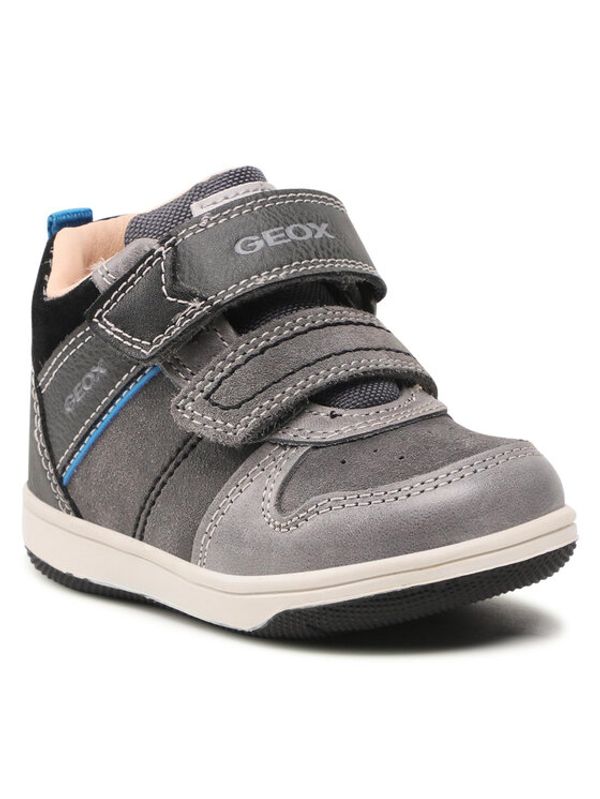 Geox Geox Зимни обувки B New Flick B. A B161LA 022ME C0043 M Сив