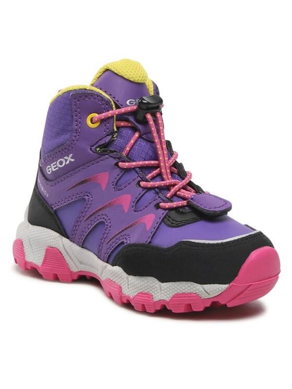 Geox Geox Зимни обувки J Magnetar G.B Abx B J264LB 054FU C8222 M Виолетов