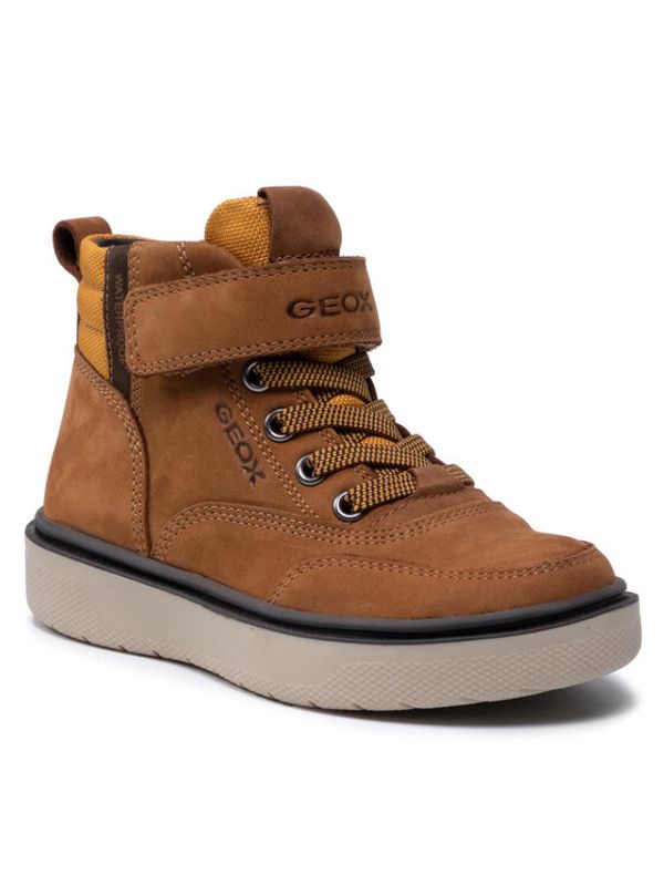 Geox Geox Зимни обувки J Riddock Boy Wpf A J167TA 032FU C2286 M Черен