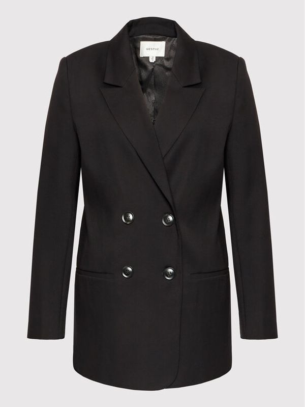 Gestuz Gestuz Блейзър Paulagz 10905913 Черен Relaxed Fit
