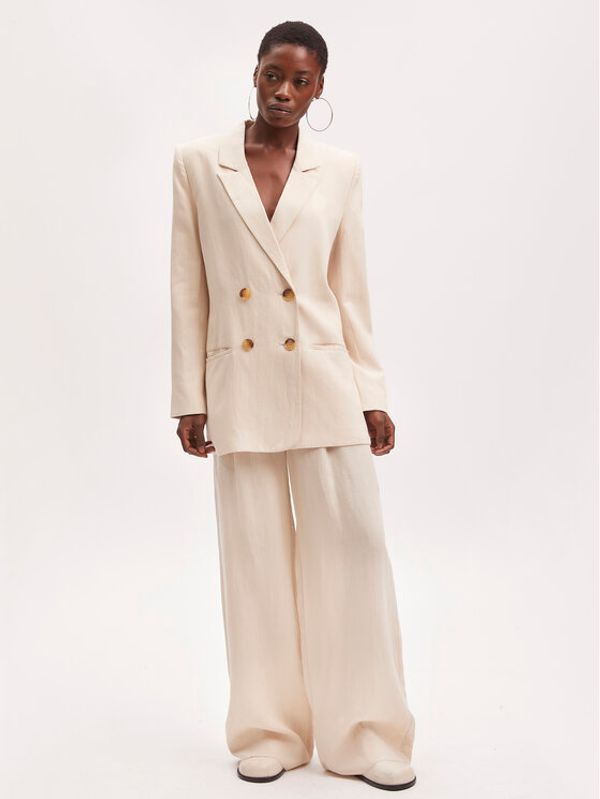 Gestuz Gestuz Блейзър Paulagz 10907024 Бежов Regular Fit