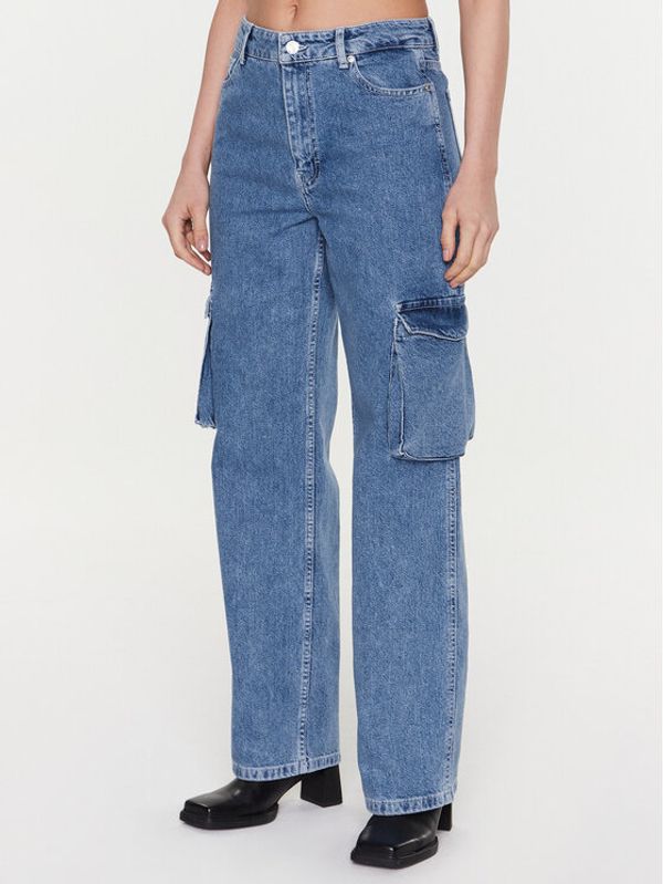 Gestuz Gestuz Дънки Rianne 10906860 Син Relaxed Fit