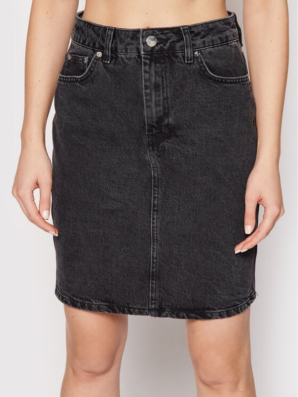 Gestuz Gestuz Дънкова пола Denagz 10905918 Черен Regular Fit