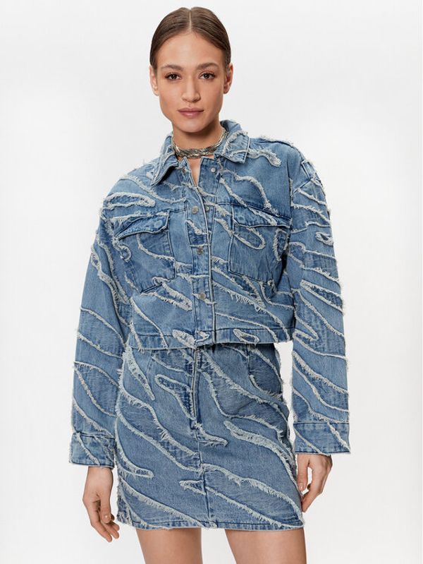 Gestuz Gestuz Дънково яке Larisa 10906880 Син Oversize