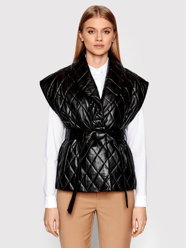 Gestuz Gestuz Елек 10905878 Черен Regular Fit