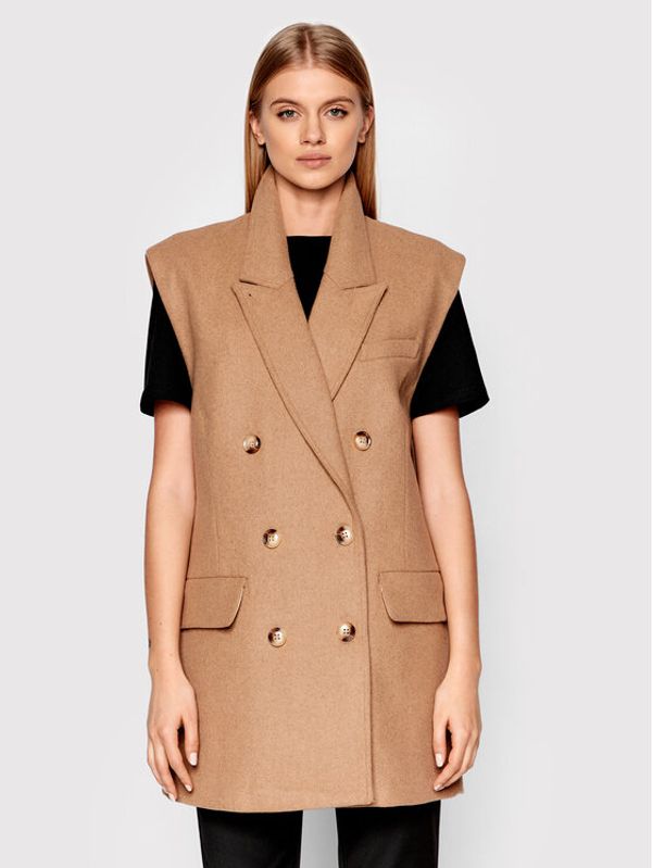 Gestuz Gestuz Елек Chantalgz 10905545 Бежов Regular Fit