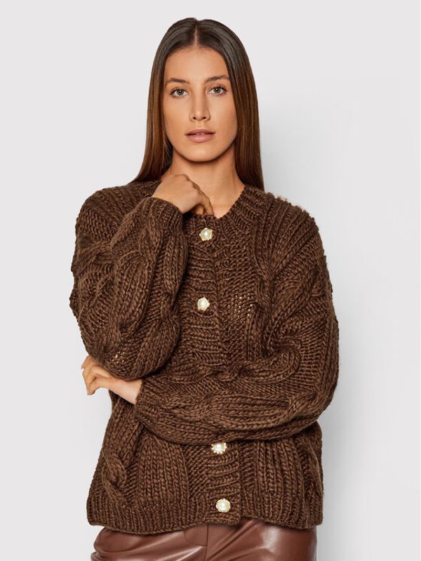 Gestuz Gestuz Кардиган Tamar 10905622 Кафяв Loose Fit