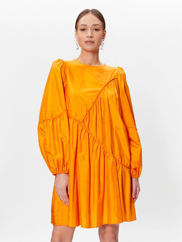 Gestuz Gestuz Коктейлна рокля Hesla 10906964 Оранжев Regular Fit