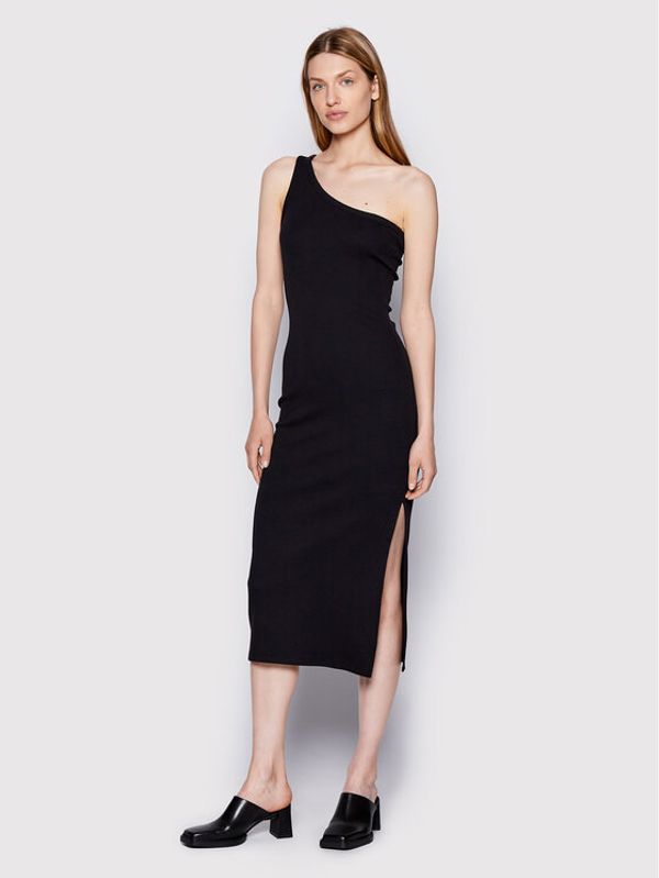 Gestuz Gestuz Лятна рокля Drewgz 10906300 Черен Slim Fit