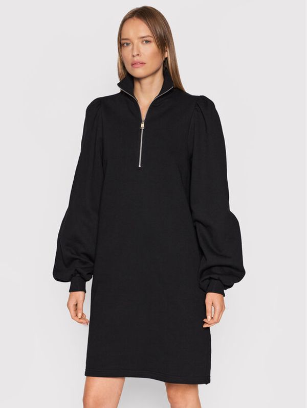 Gestuz Gestuz Плетена рокля Nankita Zipper 10905582 Черен Regular Fit