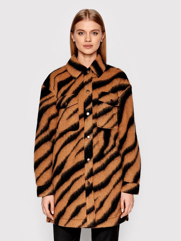 Gestuz Gestuz Преходно яке Olenagz 10905843 Кафяв Oversize