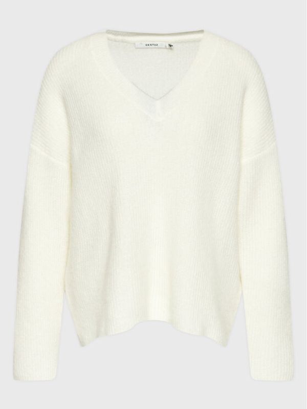 Gestuz Gestuz Пуловер Alpha 10905932 Бежов Loose Fit