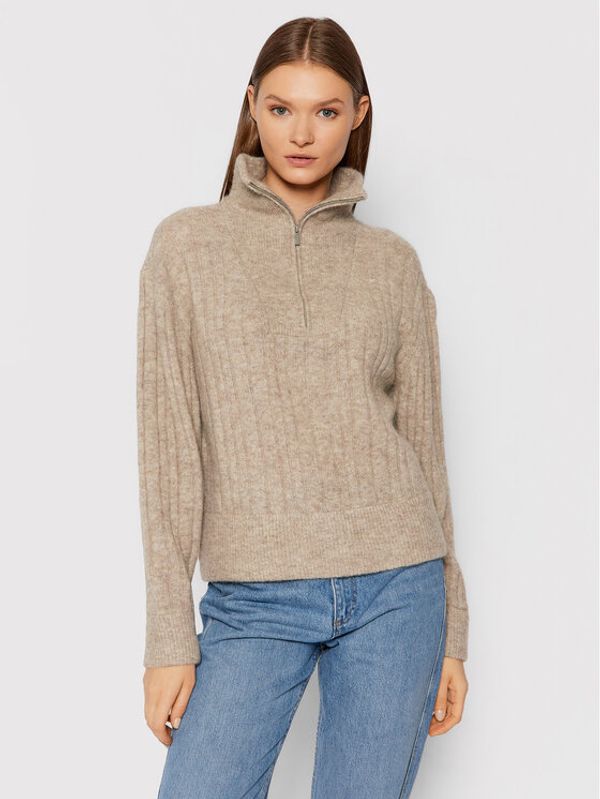 Gestuz Gestuz Пуловер Alphagz 10905443 Кафяв Loose Fit