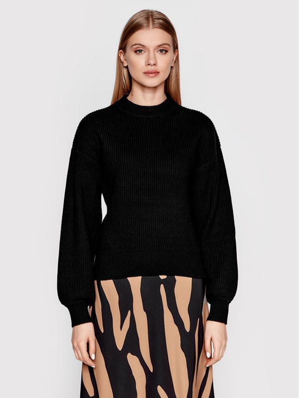 Gestuz Gestuz Пуловер Emblagz 10905922 Черен Regular Fit