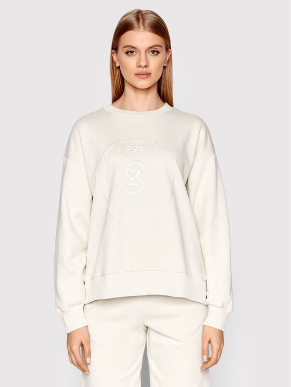 Gestuz Gestuz Суитшърт Birtagz 10905870 Бежов Loose Fit