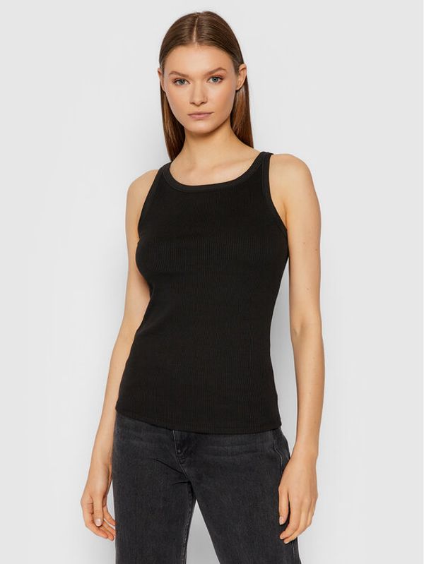 Gestuz Gestuz топ Rollagz 10903393 Черен Slim Fit