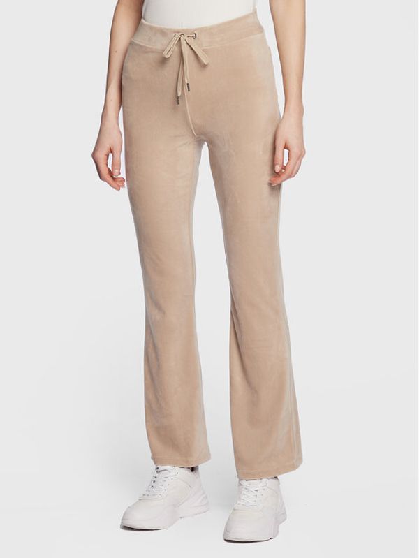 Gina Tricot Gina Tricot Долнище анцуг Melinda 18218 Бежов Regular Fit