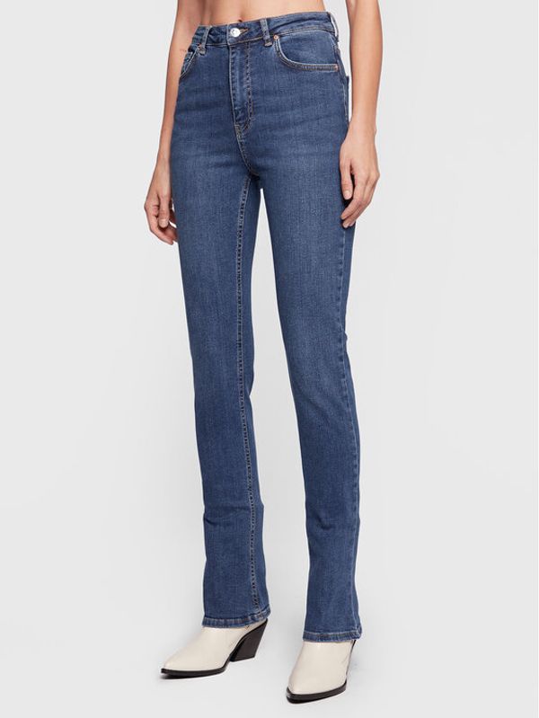 Gina Tricot Gina Tricot Дънки 18777 Син Slim Fit