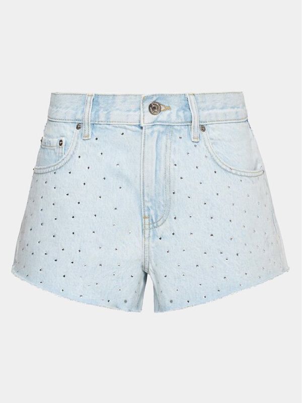 Gina Tricot Gina Tricot Дънкови шорти 19321 Син Regular Fit