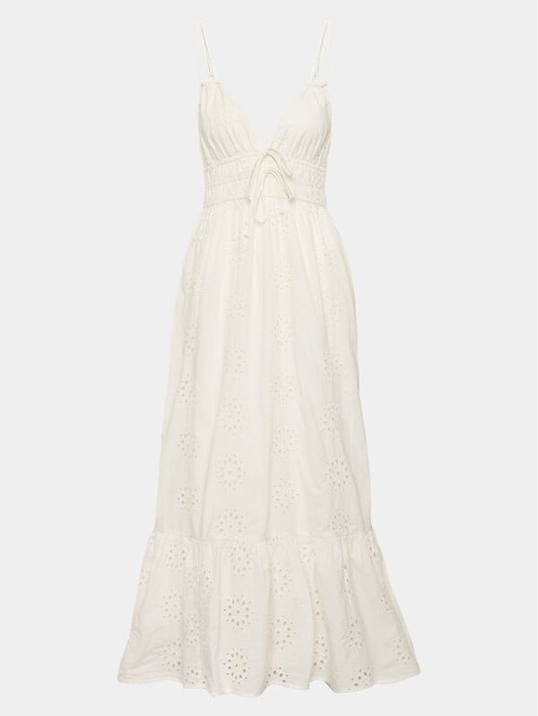 Gina Tricot Gina Tricot Лятна рокля 20049 Бял Regular Fit