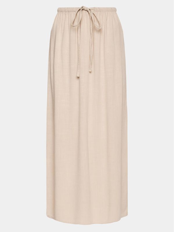 Gina Tricot Gina Tricot Макси пола 20053 Бежов Regular Fit