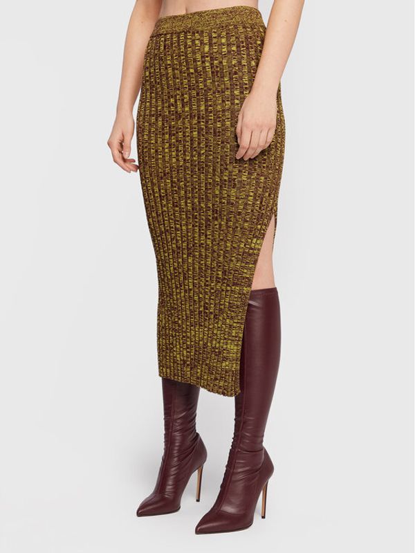 Gina Tricot Gina Tricot Пола тип молив Beverly 17578 Зелен Slim Fit