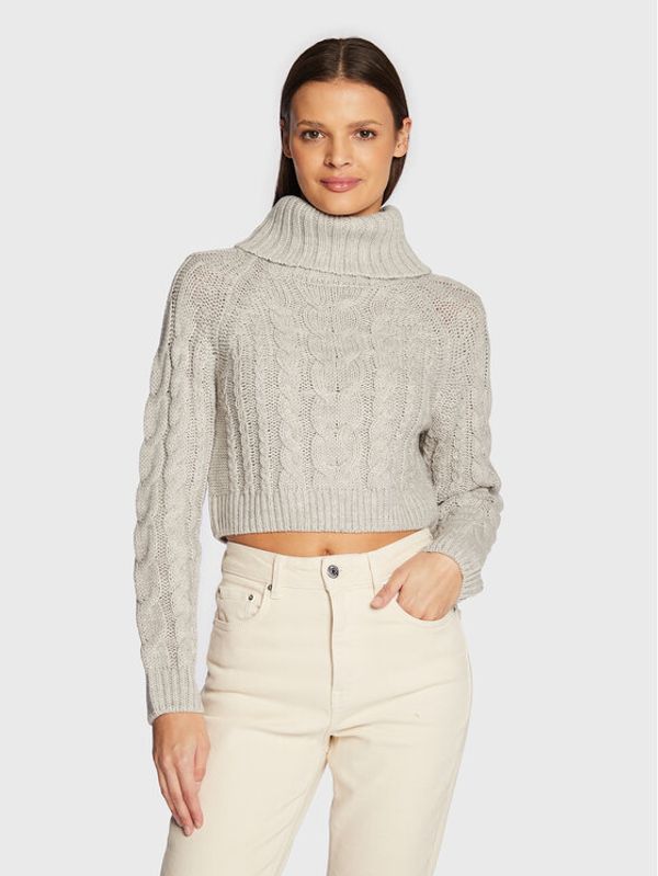 Gina Tricot Gina Tricot Поло Mika 17827 Сив Regular Fit