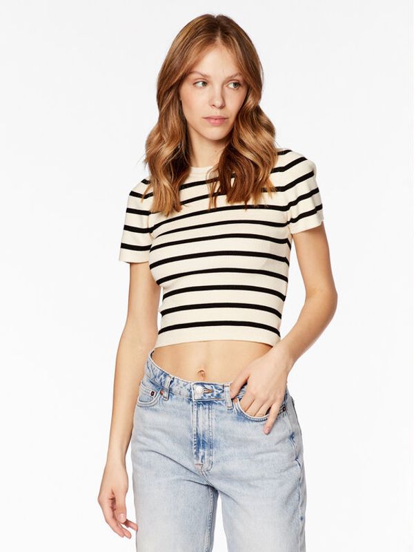 Gina Tricot Gina Tricot Пуловер Basic 20514 Цветен Slim Fit