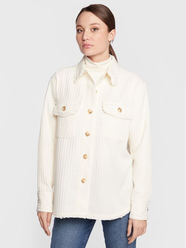 Gina Tricot Gina Tricot Риза Trine 17739 Екрю Loose Fit