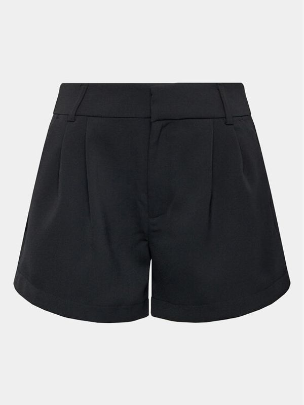 Gina Tricot Gina Tricot Шорти от плат 19968 Черен Regular Fit