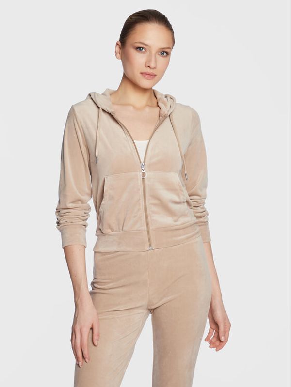 Gina Tricot Gina Tricot Суитшърт Melinda 18219 Бежов Regular Fit