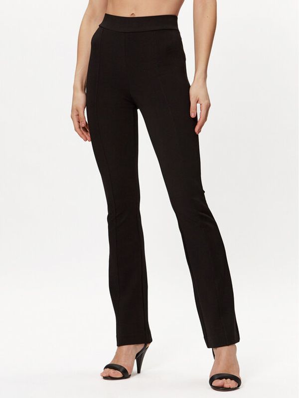 Gina Tricot Gina Tricot Текстилни панталони Luna 18315 Черен Regular Fit