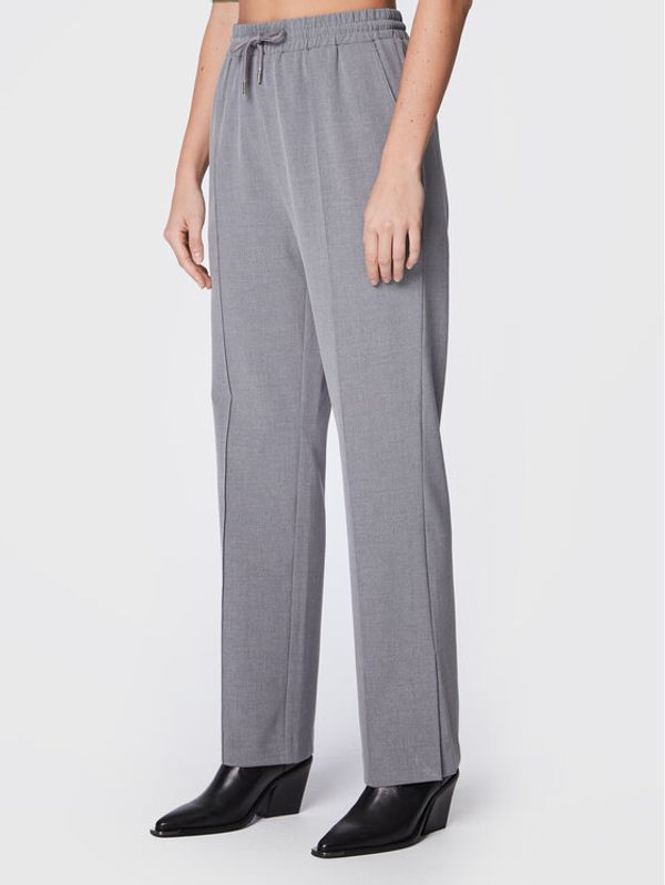 Gina Tricot Gina Tricot Текстилни панталони Rumi Suit 17751 Сив Regular Fit