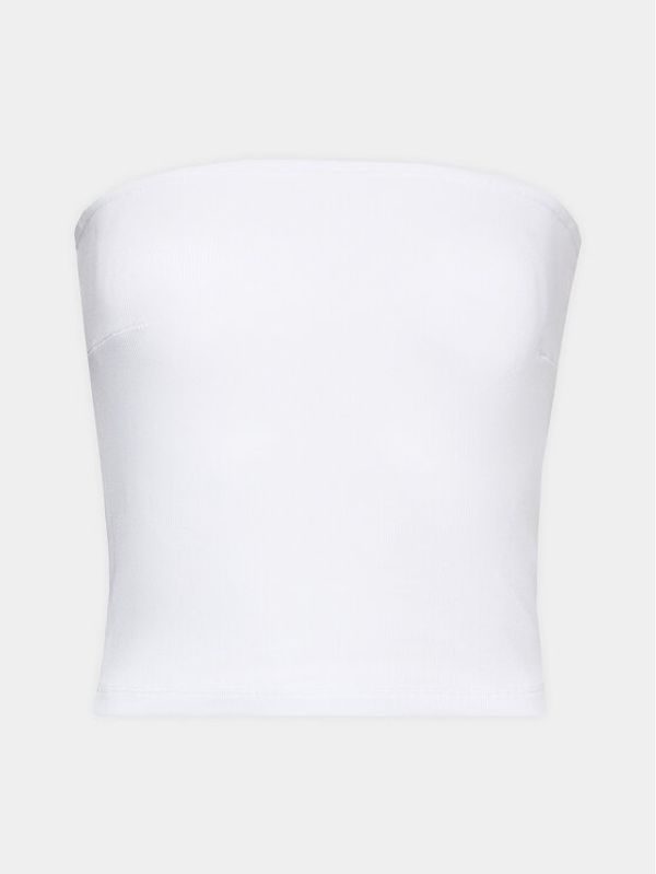 Gina Tricot Gina Tricot топ 19524 Бял Slim Fit