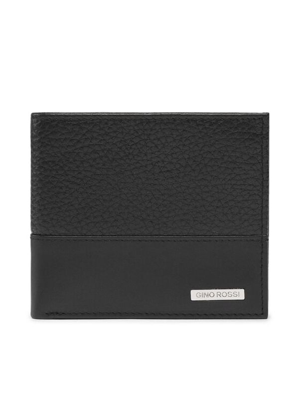 Gino Rossi Gino Rossi Голям мъжки портфейл AGW-L-305-10-08 Черен