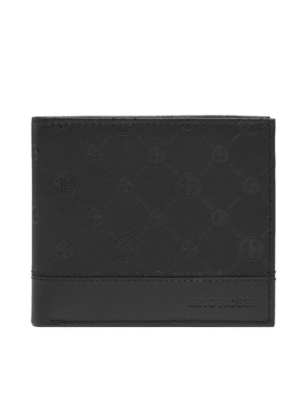 Gino Rossi Gino Rossi Голям мъжки портфейл AGW-L-308-10-08 Черен