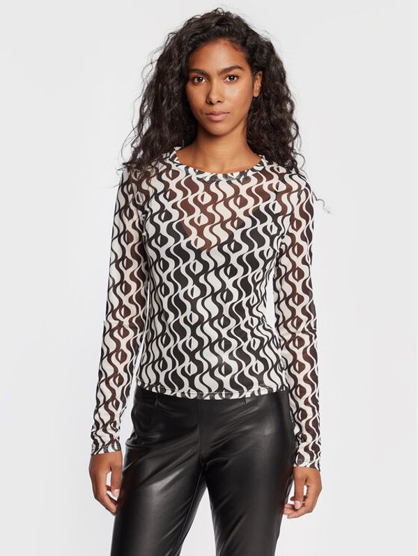 Glamorous Glamorous Блуза CK6694 Черен Regular Fit