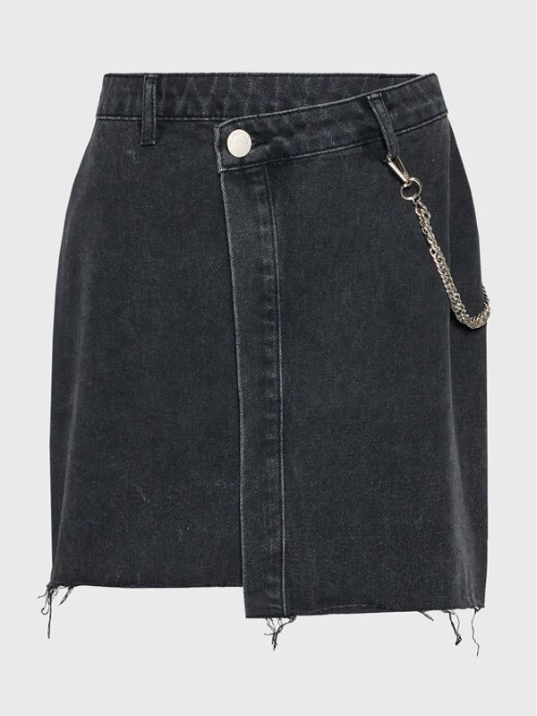 Glamorous Glamorous Дънкова пола TM0638 Черен Regular Fit