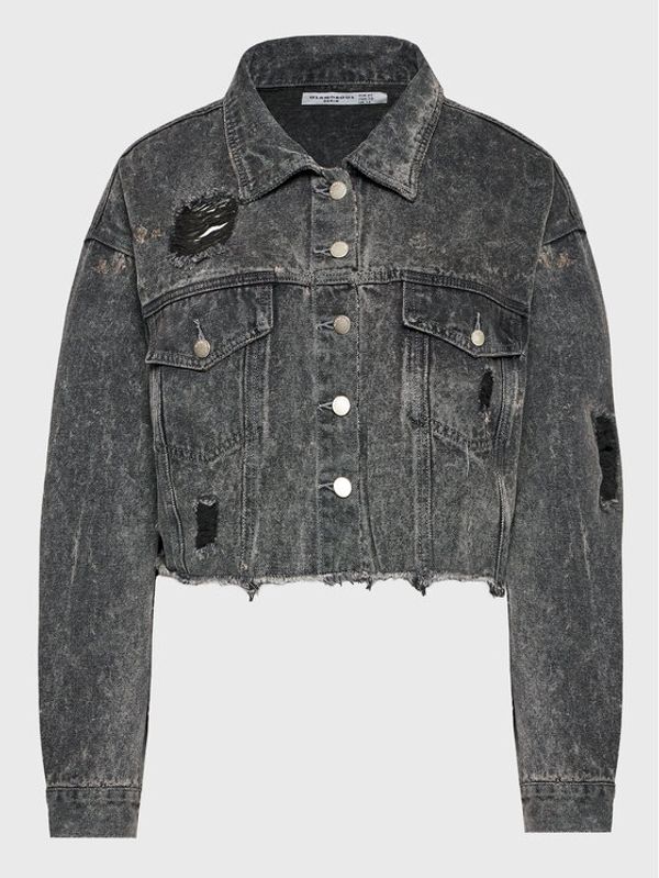 Glamorous Glamorous Дънково яке KA6971 Сив Regular Fit