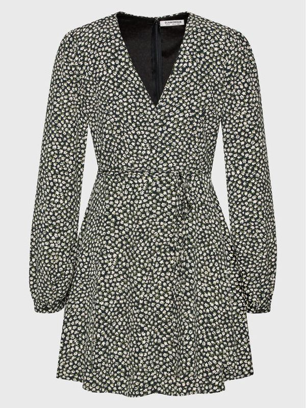 Glamorous Glamorous Ежедневна рокля AN3090B Черен Regular Fit