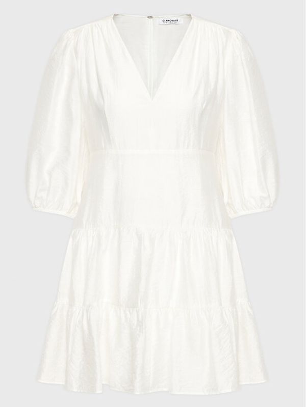 Glamorous Glamorous Ежедневна рокля CK6977 Бял Regular Fit