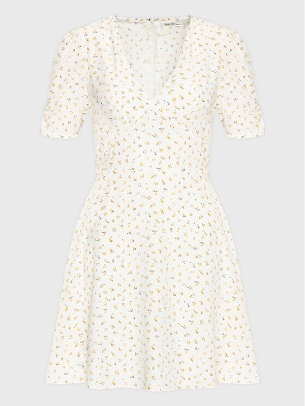 Glamorous Glamorous Ежедневна рокля CK7065 Бял Slim Fit