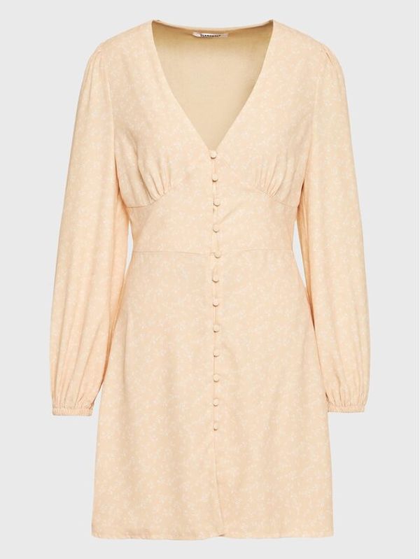 Glamorous Glamorous Ежедневна рокля TM0157A Бежов Regular Fit